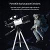 Professional Astronomical Telescope for Beginners, 300 x 70 mm, 150x Refracting Telescope for Observing Stars and the Moon view 3