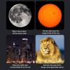 Professional Astronomical Telescope for Beginners, 300 x 70 mm, 150x Refracting Telescope for Observing Stars and the Moon view 4