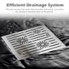 Outdoor Drain Grate Cover, 20 x 20 cm view 2