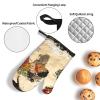 Oven Mitts and Pot Holders, Heat-Resistant and Waterproof view 3