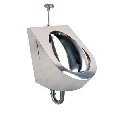 SBCGFY Wall-Mounted Stainless Steel Urinal for Men, Package B