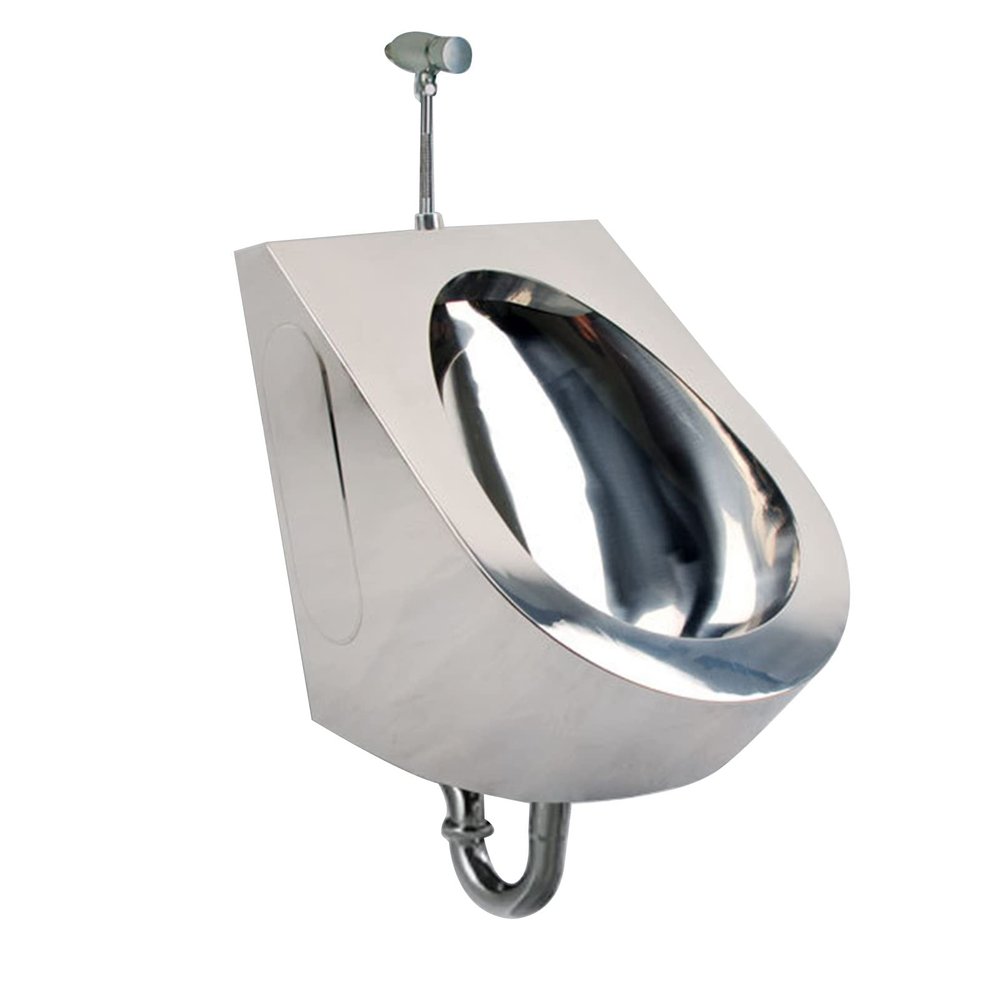 SBCGFY Wall-Mounted Stainless Steel Urinal for Men, Package B