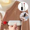 2-in-1 Washable Lint Roller and Lint Remover for Clothing, Furniture, and Pet Hair, Black and White view 2
