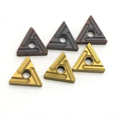 QKFTCSDW 10-Piece Carbide External Turning Tools for CNC Lathes, TNMG160404R/L, TNMG160408R, ES UE6020, VP15TF
