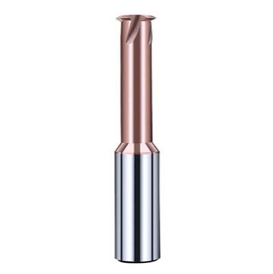 IUBPWMS Single-Tooth Solid Carbide Thread Mill, M1–M12, 3-Flute, M6 × 1