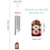 Large Aluminum Wind Chime for Outdoor Use, Soothing Melodic Memorial Wind Chime view 2
