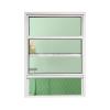 Sound-Insulating Vertical Sliding Window for Sheds and Garages, Replacement Window for Cabins and Homes (60 x 110 cm) view 1