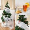 MRESXT 5 m x 48 cm Transparent Crystal Organza Tulle Roll, Light Pink view 4