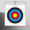 20-Pack Bullseye Archery Targets, 10-Ring Paper Targets, 62 x 62 cm view 3