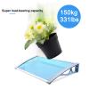 Modern Front Door Awning, 60 x 120 cm, Durable, Blue view 2