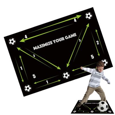 Football Footwork Training Mat for Step Agility