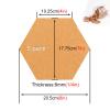 Hexagonal Cork Bulletin Board Tiles, 20-Pack, Large view 2