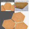 Hexagonal Cork Bulletin Board Tiles, 20-Pack, Large view 4