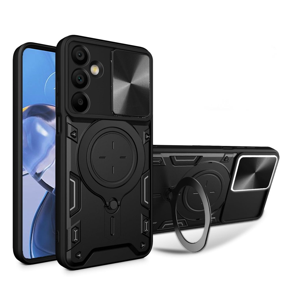 Jiajihua Case Compatible with Samsung Galaxy A24 4G SM-A245, Black