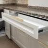 Invisible Cabinet Handles, Aluminum Alloy, Gold, 2 Pieces view 3