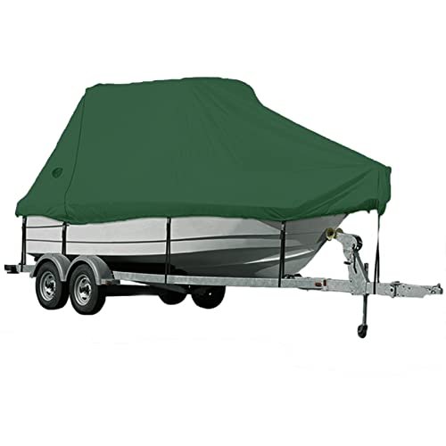 25–27 ft High-Performance Boat Cover for Trailers, 210D Oxford Fabric
