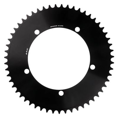 DJC 144 BCD Round Chainring for Fixed-Gear/Track Bikes, 47T–64T, 1/2 x 1/8 (60T)
