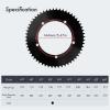 DJC 144 BCD Round Chainring for Fixed-Gear/Track Bikes, 47T–64T, 1/2 x 1/8 (60T) view 2
