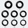 DJC 144 BCD Round Chainring for Fixed-Gear/Track Bikes, 47T–64T, 1/2 x 1/8 (60T) view 3