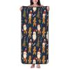 Kingww The Gingerbread Man Soft, Comfortable Bath Towel, Highly Absorbent and Quick-Drying, 140 x 69 cm view 1