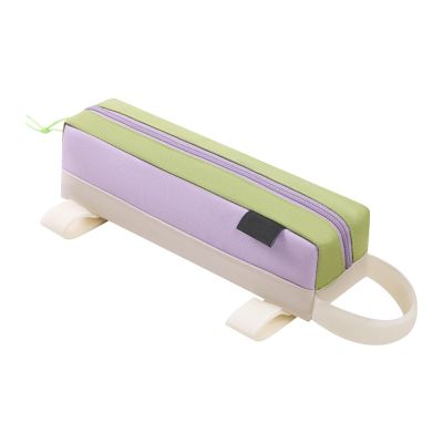 Waterproof Top Tube Bike Bag with Zipper, 300D Oxford, Purple/Pink/Yellow