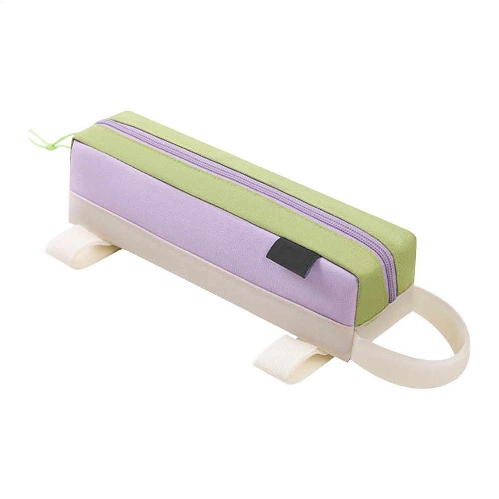 Waterproof Top Tube Bike Bag with Zipper, 300D Oxford, Purple/Pink/Yellow