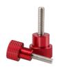 Colorful Knurled Screws with Knurled Head M6–M8, Silver, M6 x 12 mm (2 pcs.) view 4