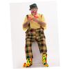 SOIMISS Clown Shoe Covers, 1 Pair, Composite Flannelette view 4