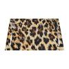 Leopard Print Placemats, Set of 4, Woven PVC, Heat-Resistant, 45 x 30 cm view 1