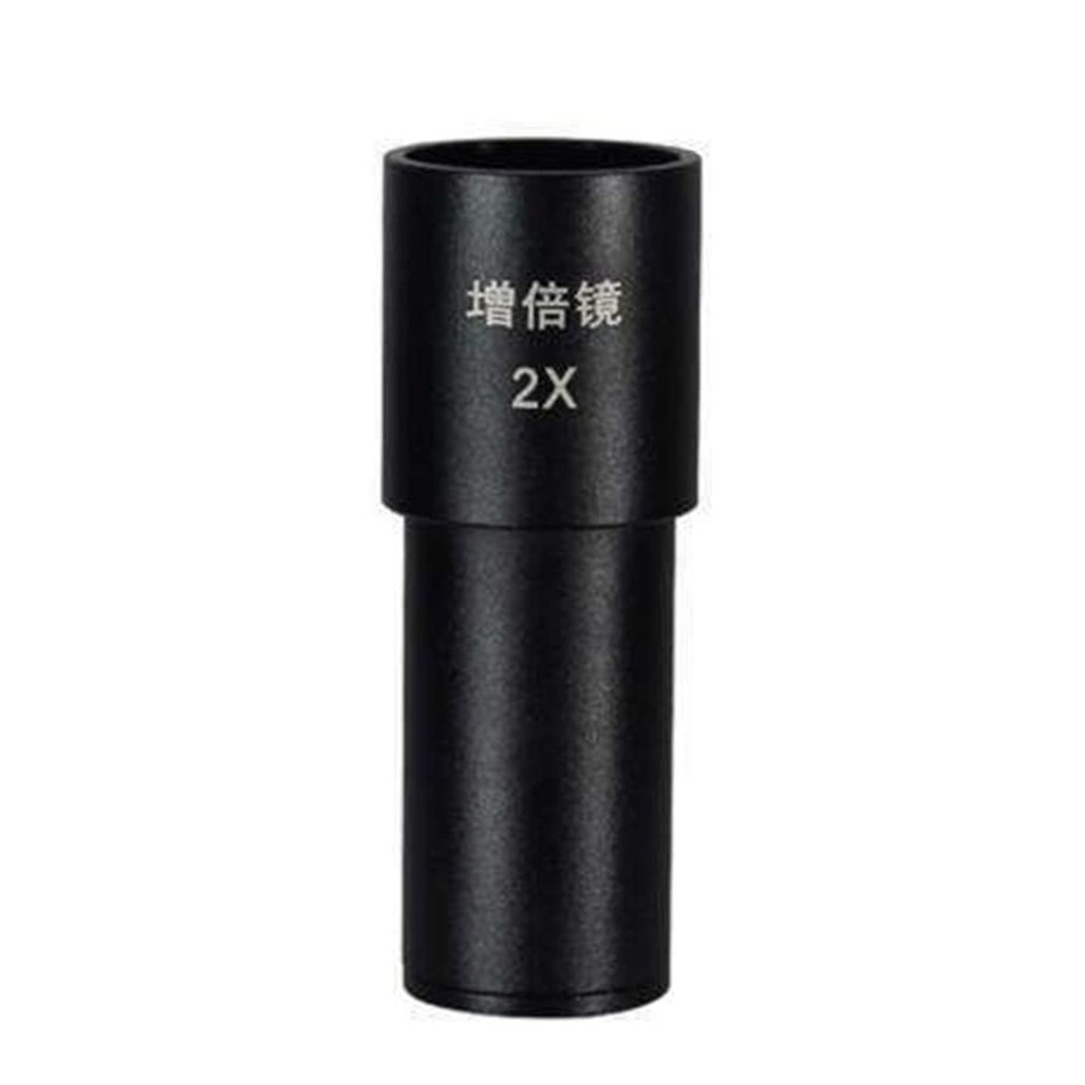 2X Barlow Lens for 20X Stereo Microscope Eyepiece, 23.2 mm Mount
