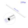 MACHSWON 6063 Aluminum Round Tube, 3 mm OD, 2 mm ID, 250 mm Long, Seamless, Straight, 2-Pack view 2