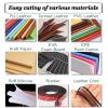Double-Head Leather Strip Cutting Machine with Edge-Folding Function view 2