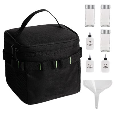 Travel Spice Container Set with 6 Bottles