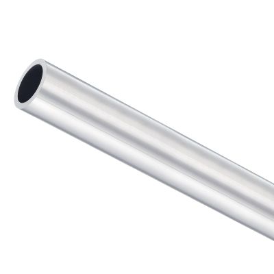 MACHSWON 6063 Aluminum Round Tube, 27 mm OD, 21 mm ID, 400 mm Length, Seamless Straight Tube, 1 Piece