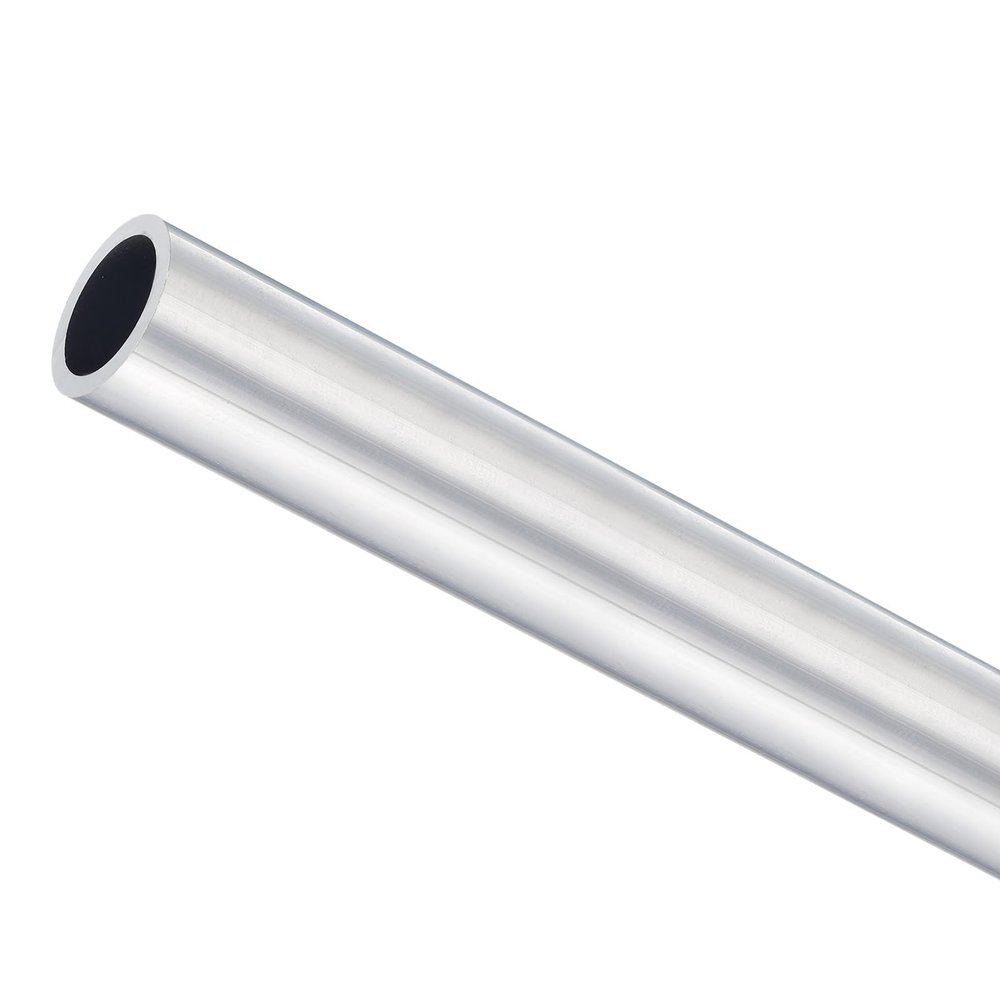 MACHSWON 6063 Aluminum Round Tube, 27 mm OD, 21 mm ID, 400 mm Length, Seamless Straight Tube, 1 Piece