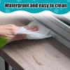 Custom Wood-Grain Window Sill Cover for Tile Surfaces, 110 x 25 cm view 4