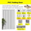 Customizable Interior Accordion Folding Door with Aluminum Alloy Frame, 63 x 80 in view 3