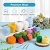 WallustrioaW Needle Felting Kit, Flower Pot Bouquet, Wool Felt Art Kit for Beginners and Adults, Felt Painting Kit for Home Office Decor view 4