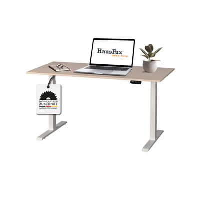 Hausfux Height-Adjustable Custom Desk (140 x 60 cm)