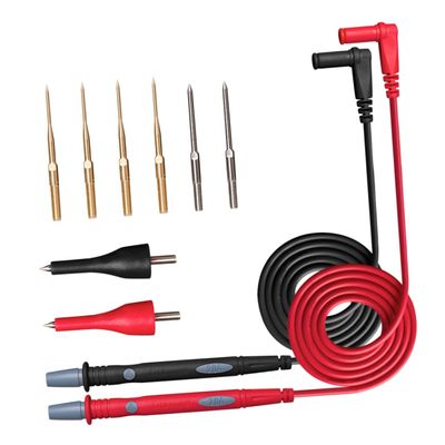 Uonlytech Copper Wire Test Leads with Banana Plugs for Digital Multimeters