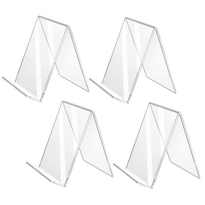Acrylic Sign Holder, Simple Tabletop Document Stand