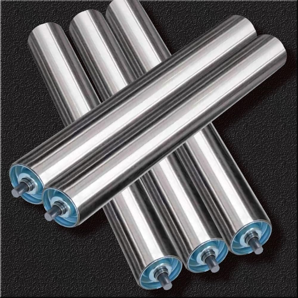 QSPNVFB 5-Pack Conveyor Rollers, 50 mm Diameter × 900 mm Length