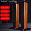 Solid Wood Speaker Stand, Stable and Tip-Resistant, Yellow, 80 cm view 2