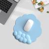 SHOOYIO Cloud-Shaped Keyboard and Wrist Rest, Mouse Pad for Office and Gaming view 4