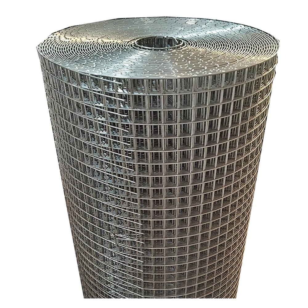 DTVEW 304 Stainless Steel Wire Mesh, 15 mm/1 mm, Garden and Farm Netting (1 × 12 m)