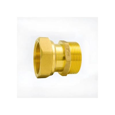 BYLSAGWHT 1-Piece Brass BSP Female-to-Male Hex Bushing, 1/2" 3/4" 1" 2", DN20F-DN20M Short
