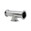 BYLSAGWHT 1.5–4 in 304 Stainless Steel Clamp-Sleeve Tee, Low-Neck 3-Way Pipe Fitting, OD 50.5–119 mm view 1