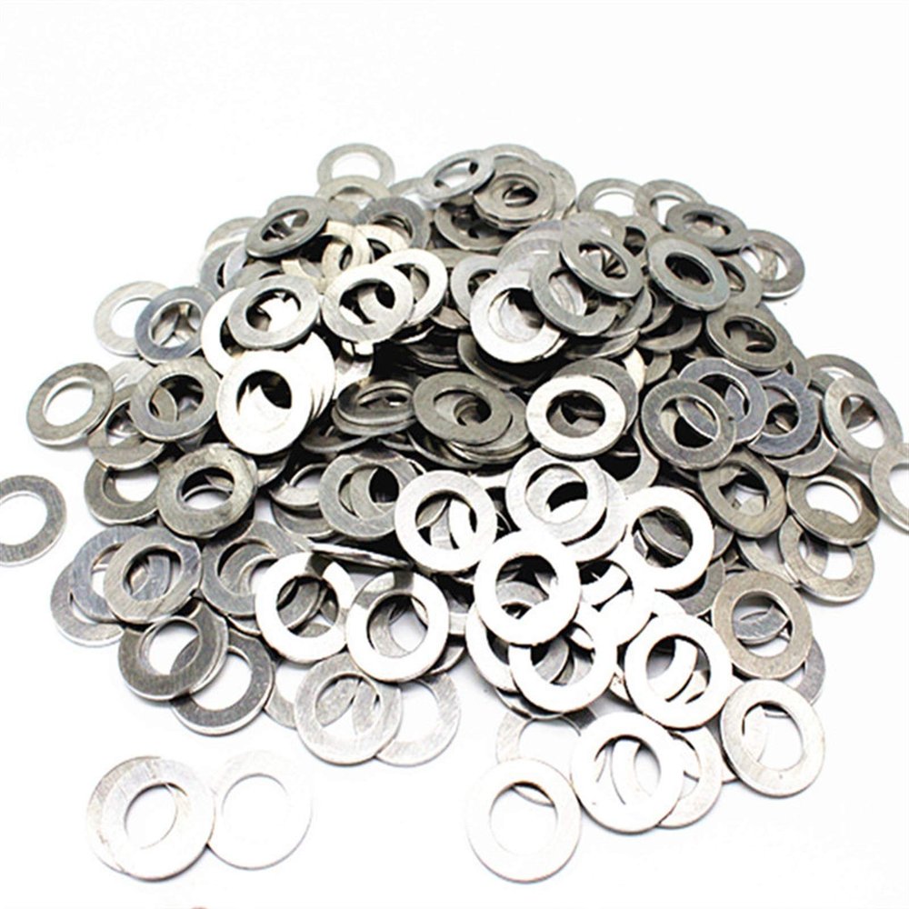 Lfang Flat Aluminum Sealing Washers, M3–M30