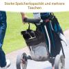 Golf Push Cart Storage Bag, Lightweight Mesh Bag view 3
