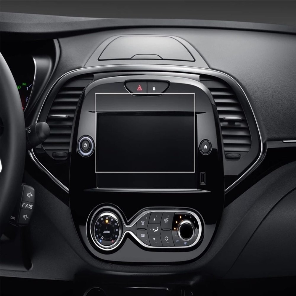 AUTEBGV Compatible with Captur/Kaptur 2019 Car GPS Navigation LCD Screen Tempered Glass Protector